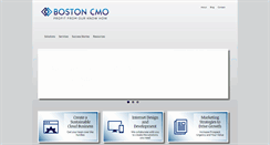 Desktop Screenshot of bostoncmo.com